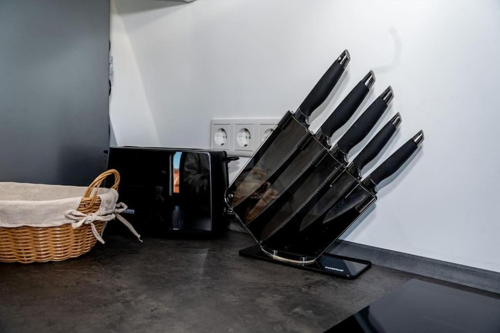 Moderne Maisonette Wohnung Im Fluesseviertel BRE エクステリア 写真