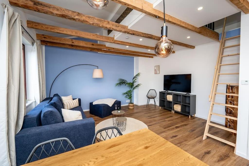 Moderne Maisonette Wohnung Im Fluesseviertel BRE エクステリア 写真